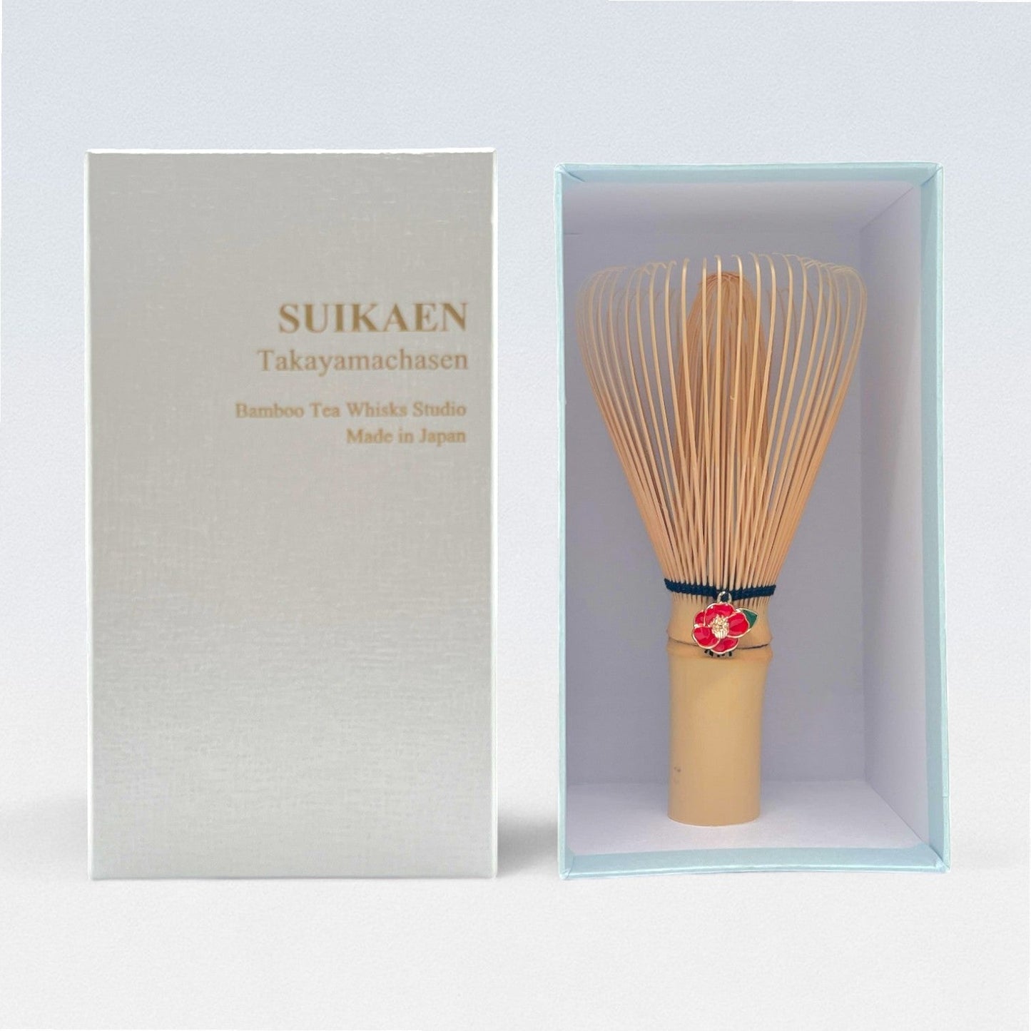 Takayama Chasen - Bamboo Whisk - Tsubaki