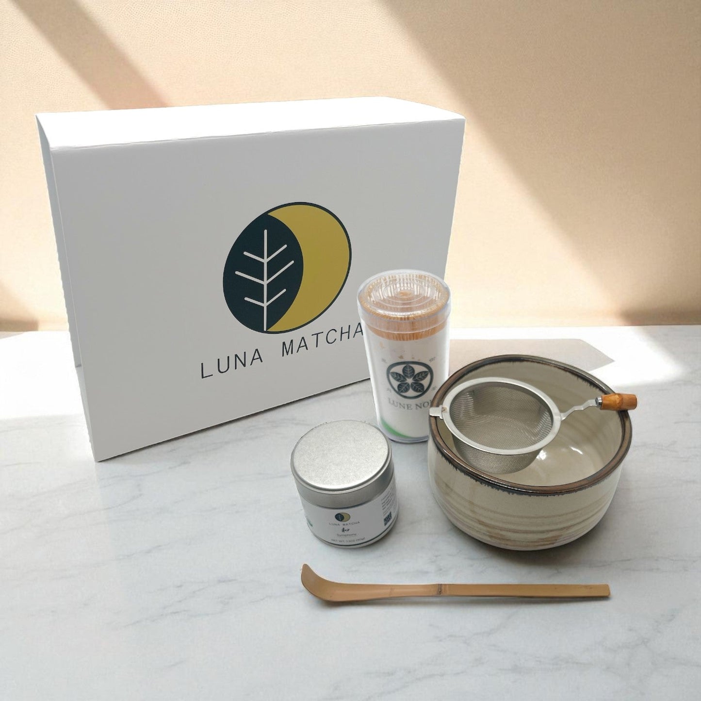 Luna Matcha Starter Kit, Symphony Matcha & Unka Bowl