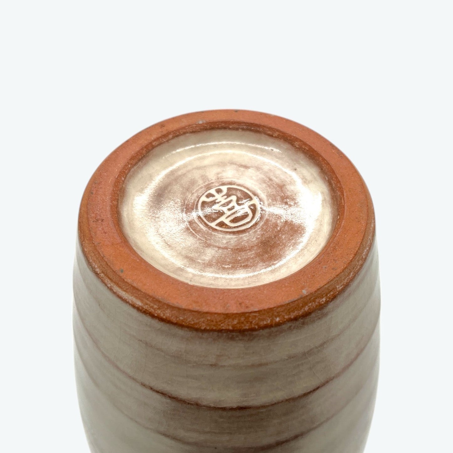 Vintage Kyō Ware Vase by Kiichi Kumamoto – Mishima Floral Inlay, with Signed Tomobako and Certificate