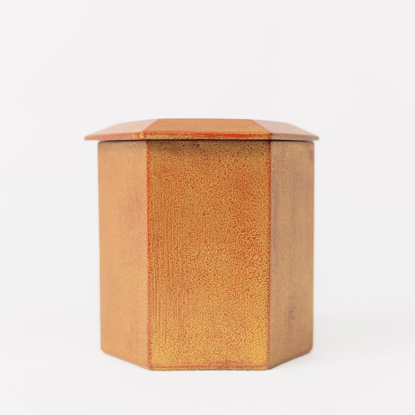 Vintage - Hexagonal Tea Canister