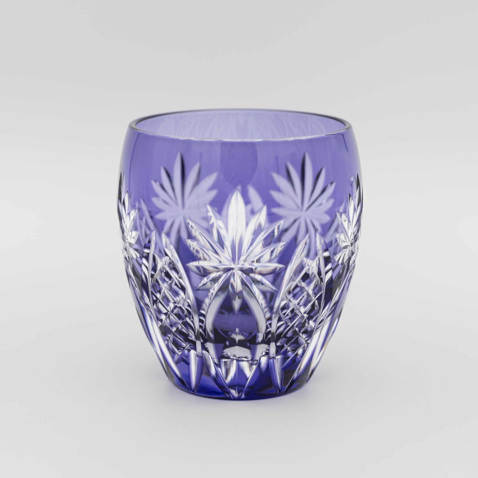 Kagami Crystal - Whiskey Glass - Bamboo Fence & Star – Luna Matcha