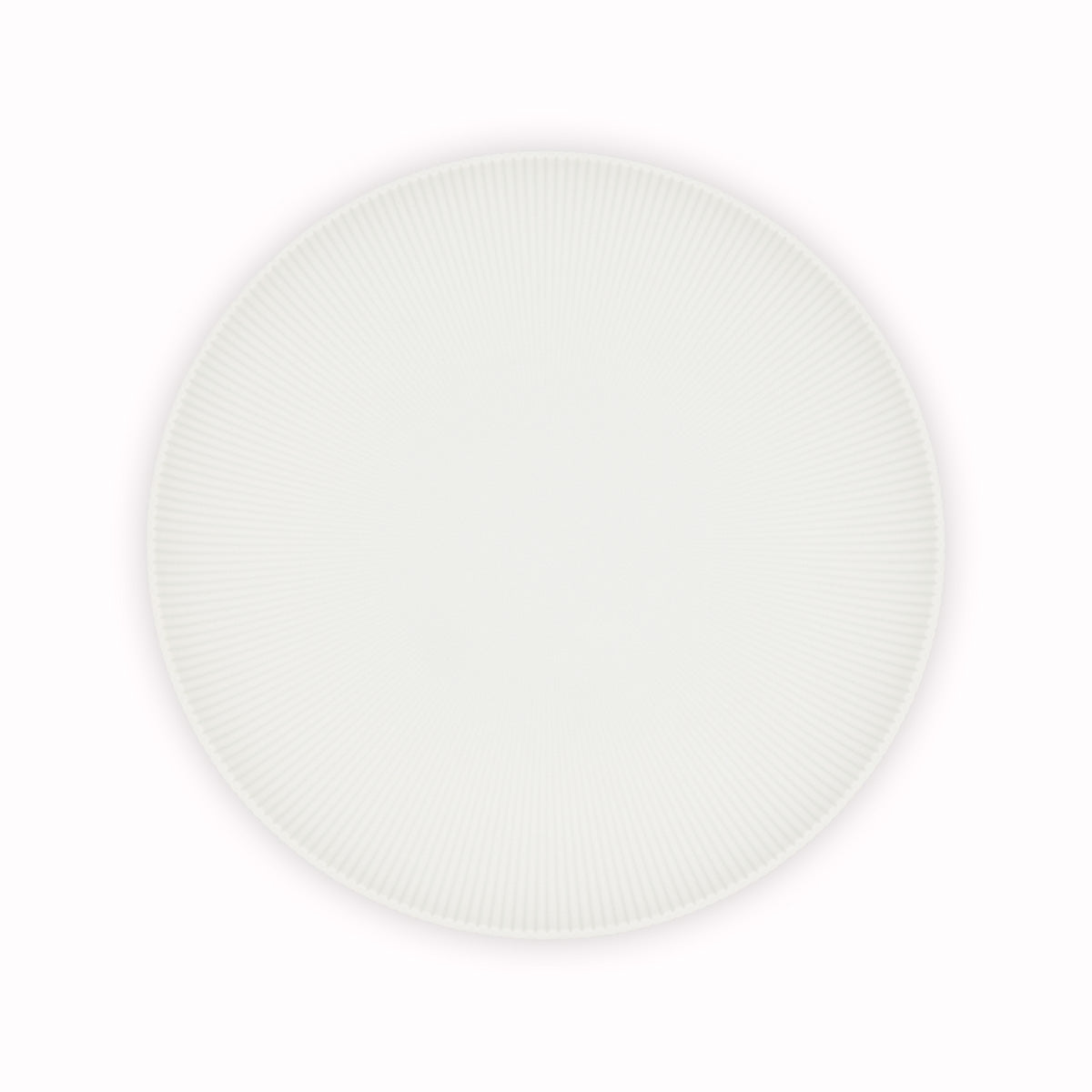 Koransha - Porcelain Plate Pinstripe White - Arita Ware