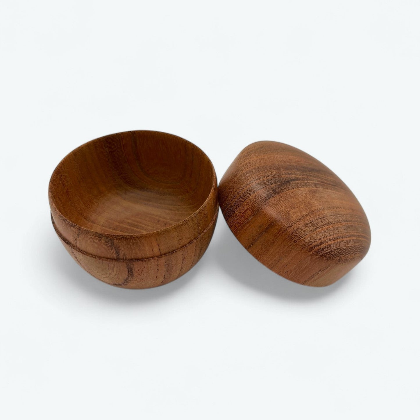 Vintage Zelkova Wood Tea Caddy (Natsume)
