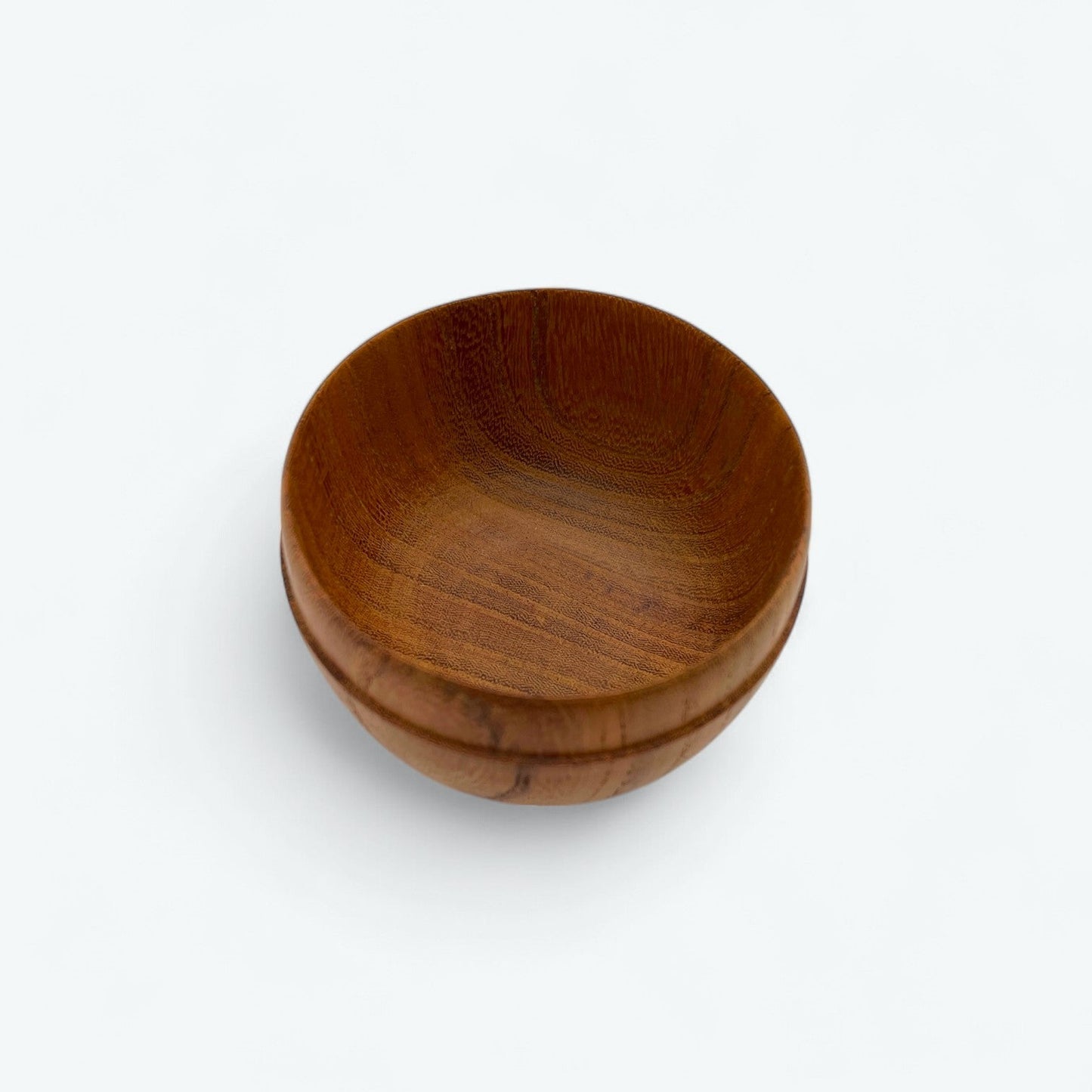 Vintage Zelkova Wood Tea Caddy (Natsume)