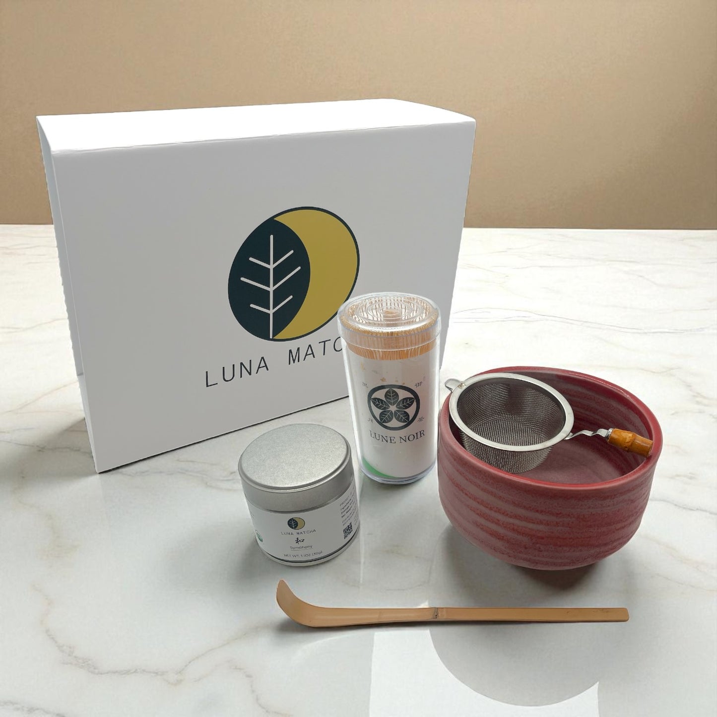 Luna Matcha Starter Kit, Symphony Matcha & Guren Bowl