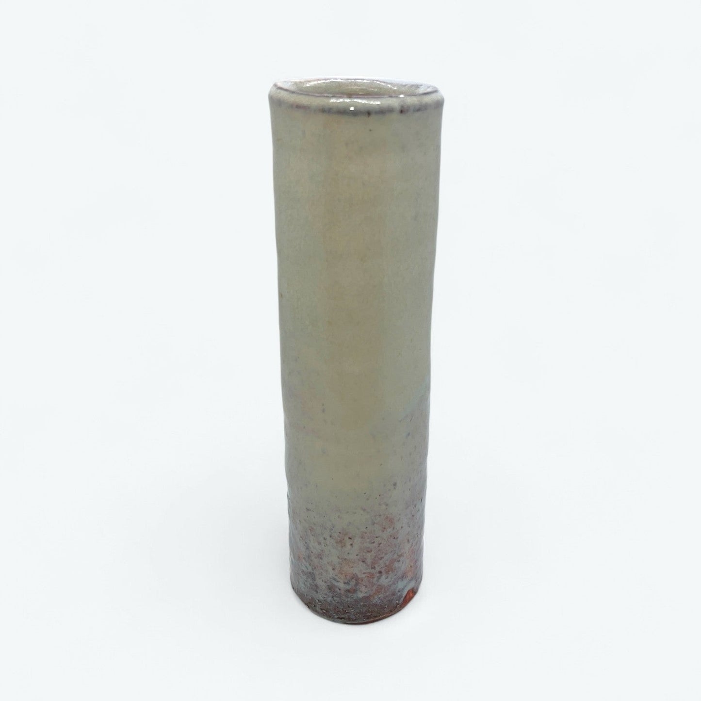 Vintage Hagi Ware Square-Mouthed Flower Vase by Otohiko Mizutsu