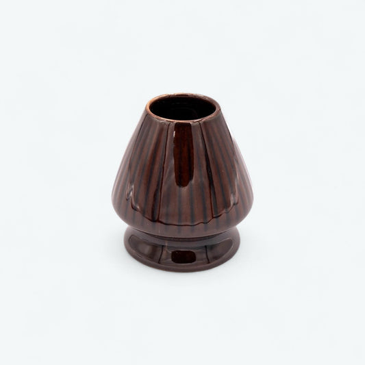 Mino Ware - Tea Whisk Stand - Ame Tenmoku