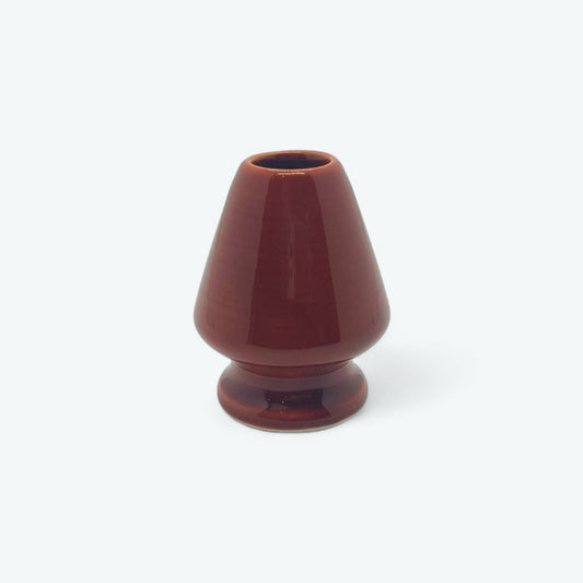 Takayama Tea Whisk Stand - Brown