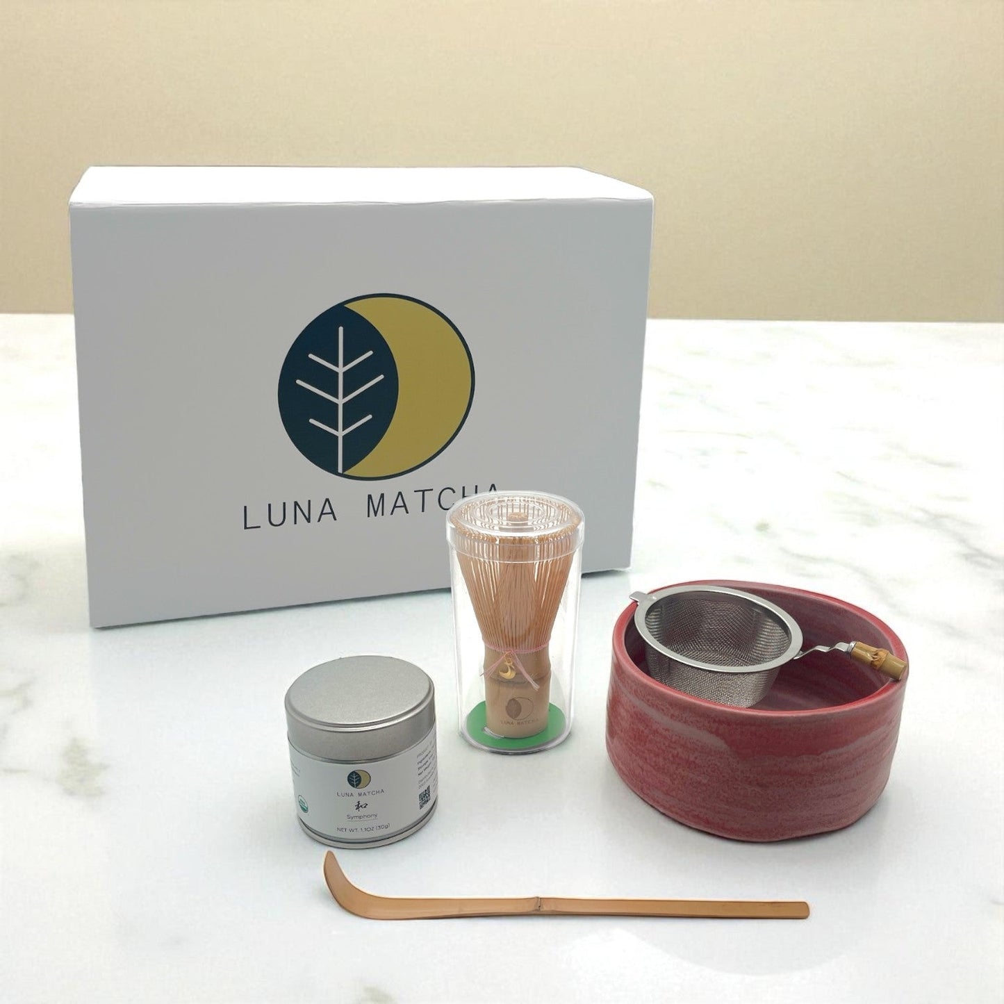 Luna Matcha Starter Kit, Symphony Matcha & Guren Bowl