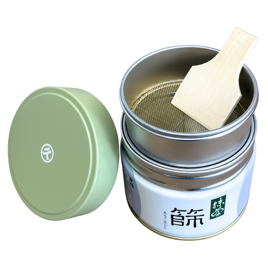 Marukyu Koyamaen Matcha Sifter Can (Furui-kan) | Luna Matcha
