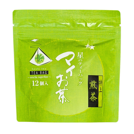 Premium Japanese Green Tea Bags – Yame Sencha, 12 Count