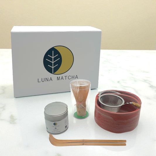 Luna Matcha Starter Kit, Symphony Matcha & Guren Bowl