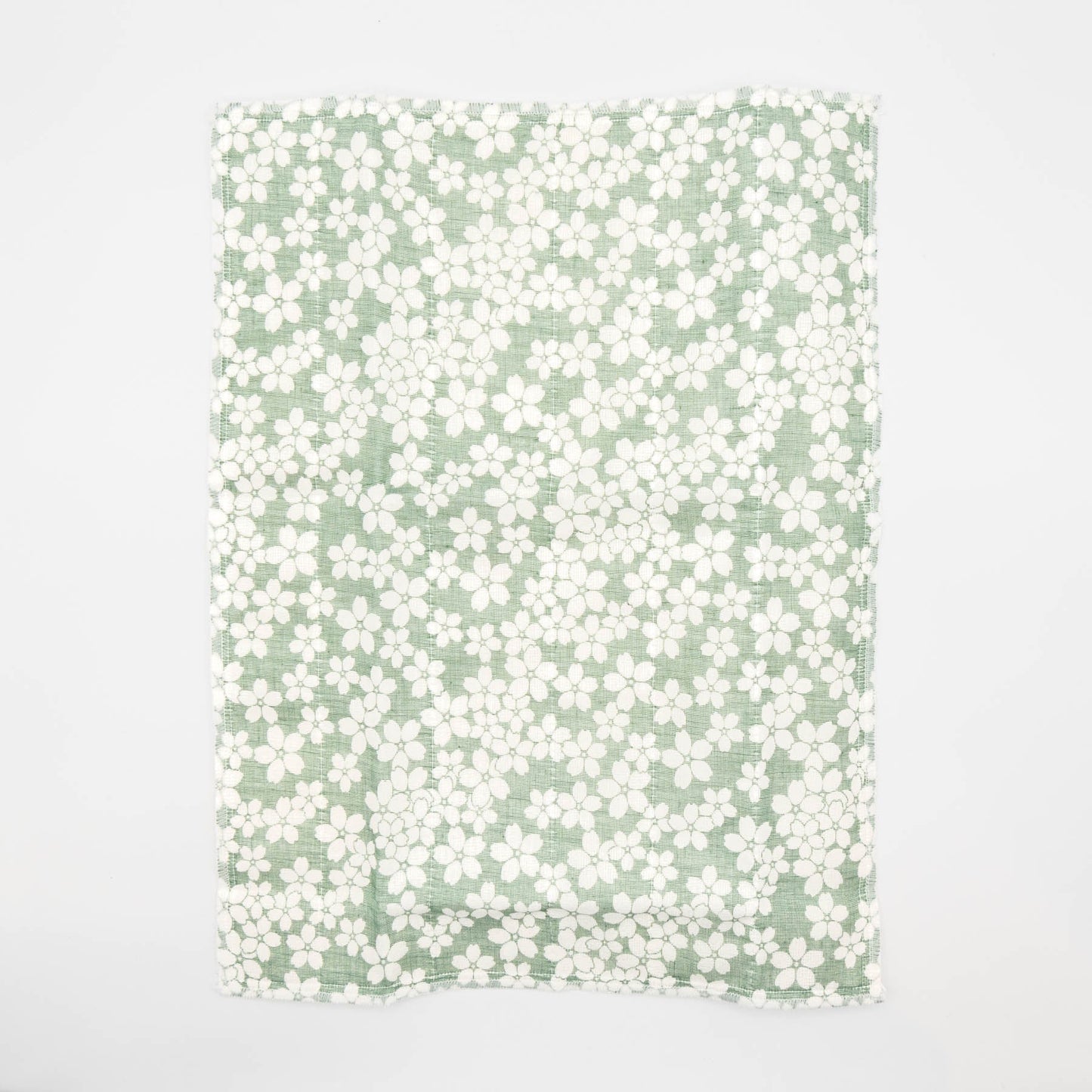 Shirayuki - Kyo-Yuzen - Dish Cloth - Sakura Green