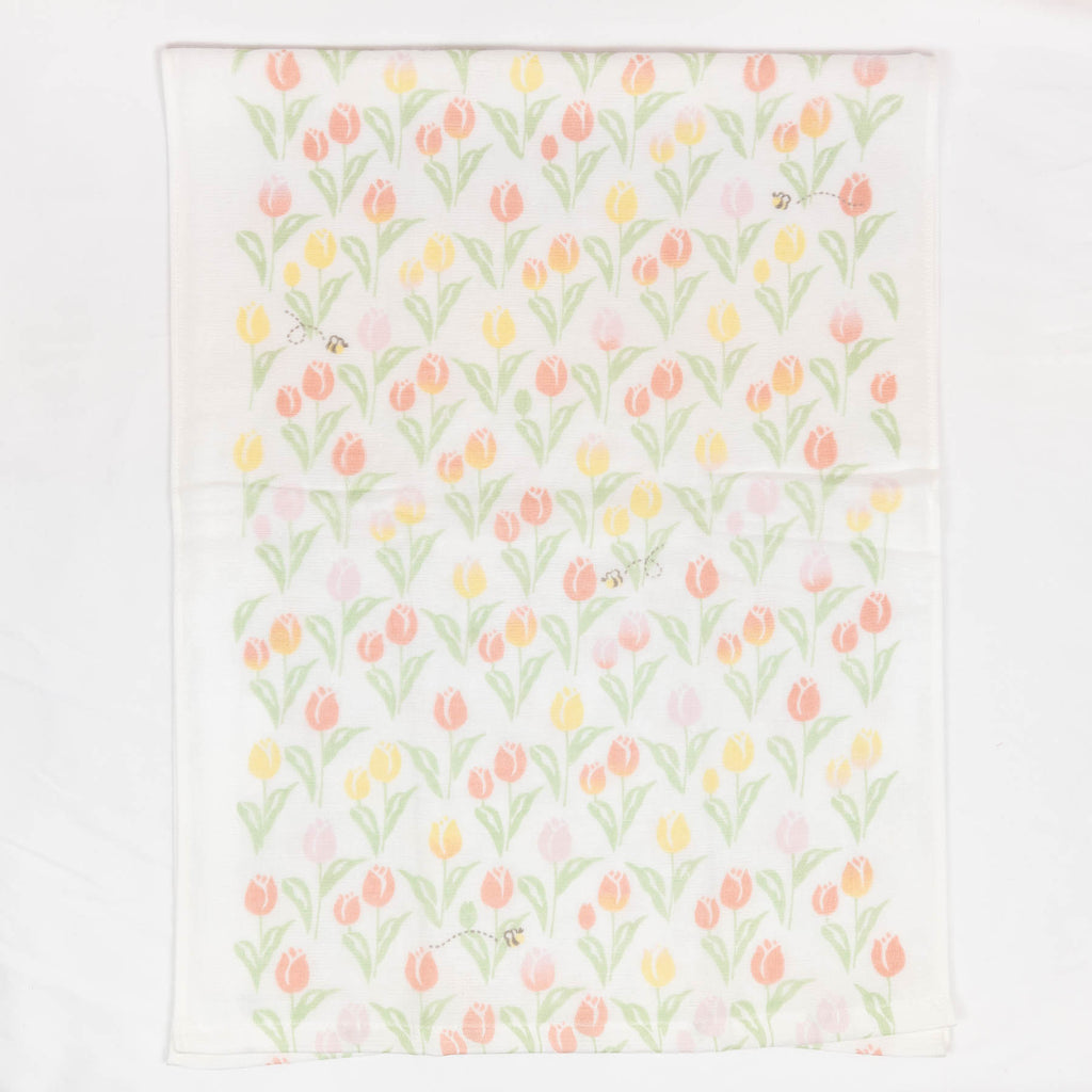 Premium Gauze Tenugui Towel - Tulip