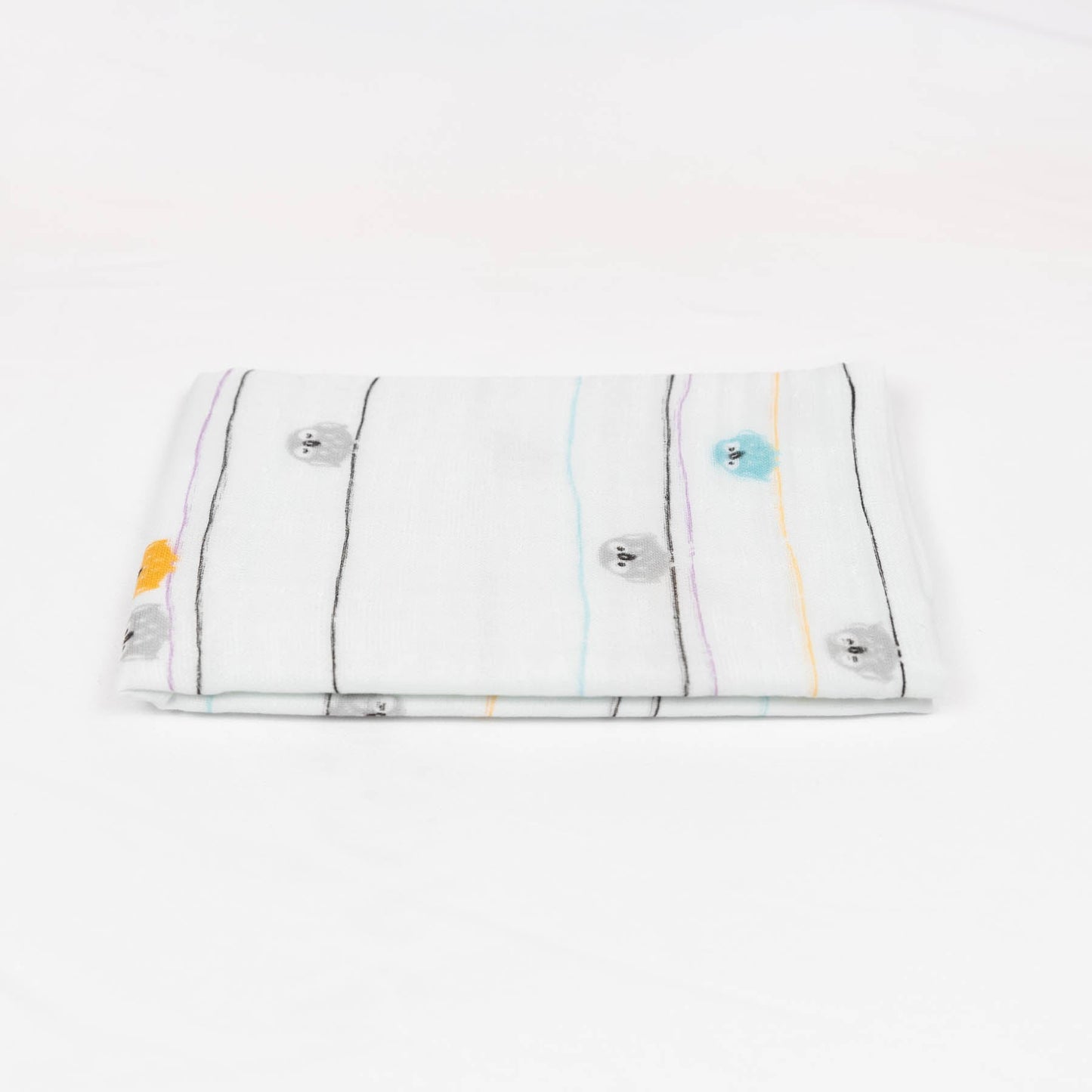 Premium Gauze Tenugui Towel - Owl