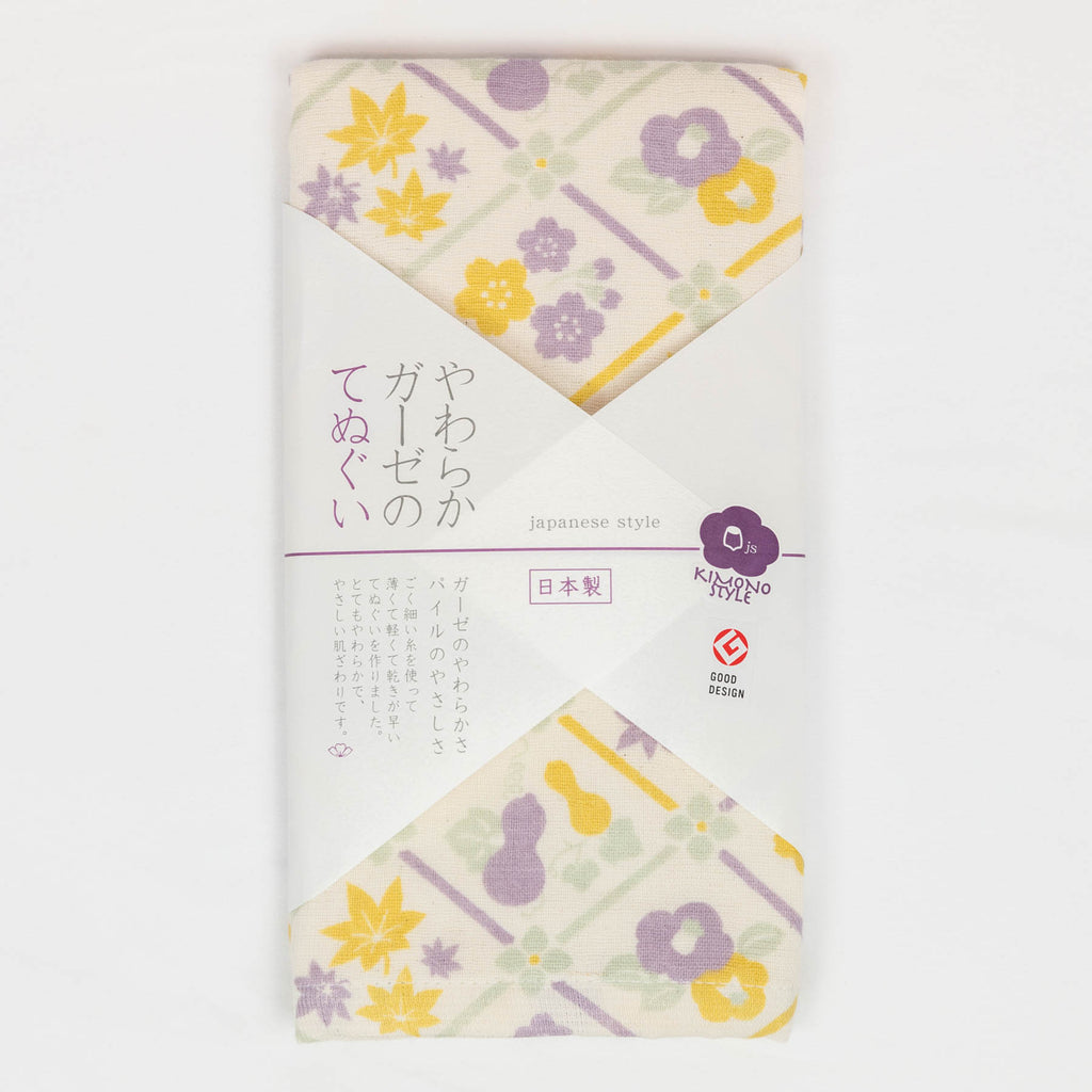 Premium Gauze Tenugui Towel - Four Seasons