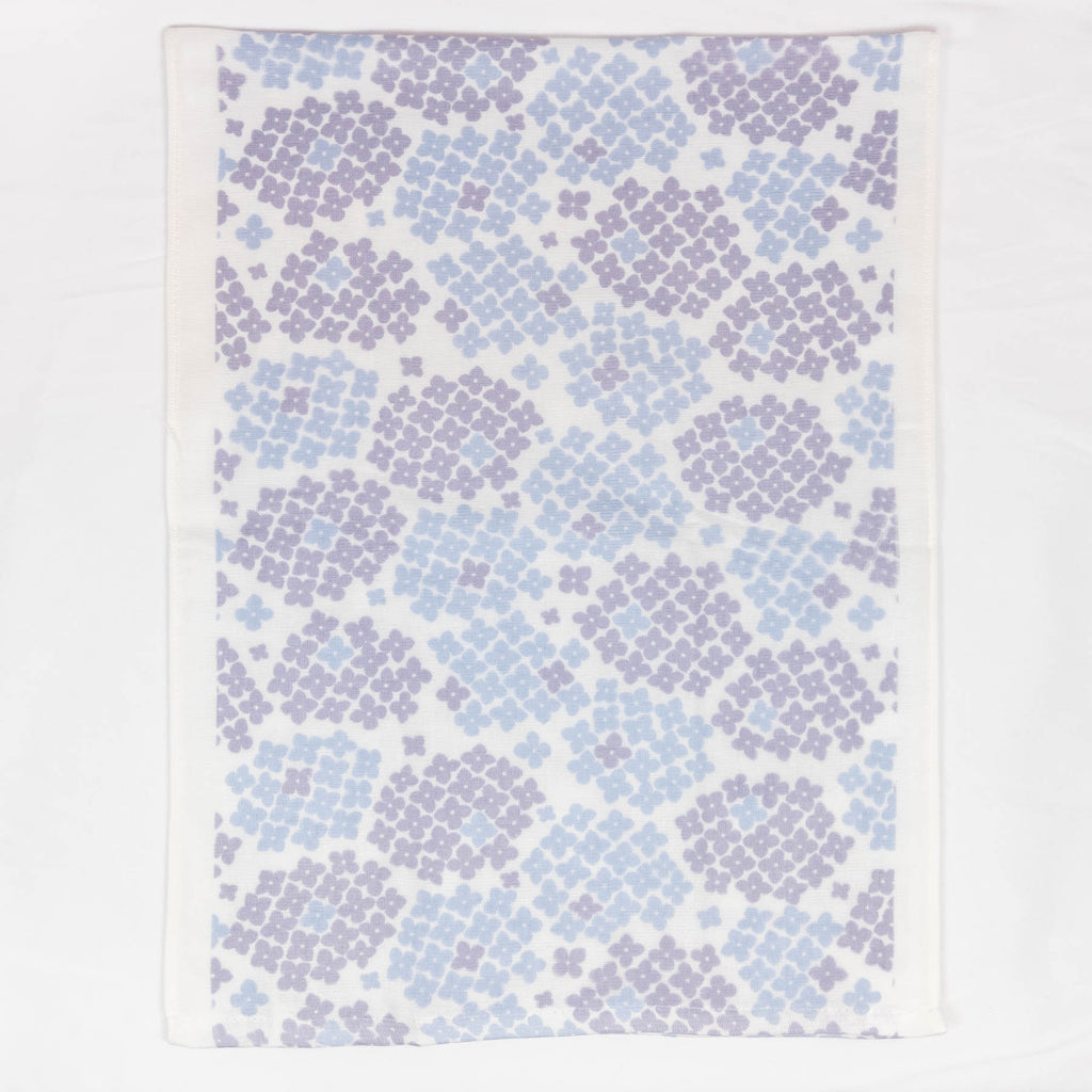 Premium Gauze Tenugui Towel - Hydrangea