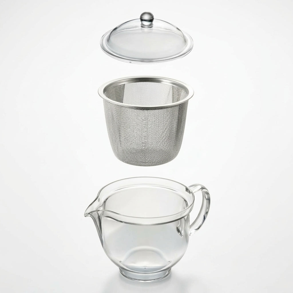 Clear Break-Resistant Teapot | Made in Japan (480mL)
