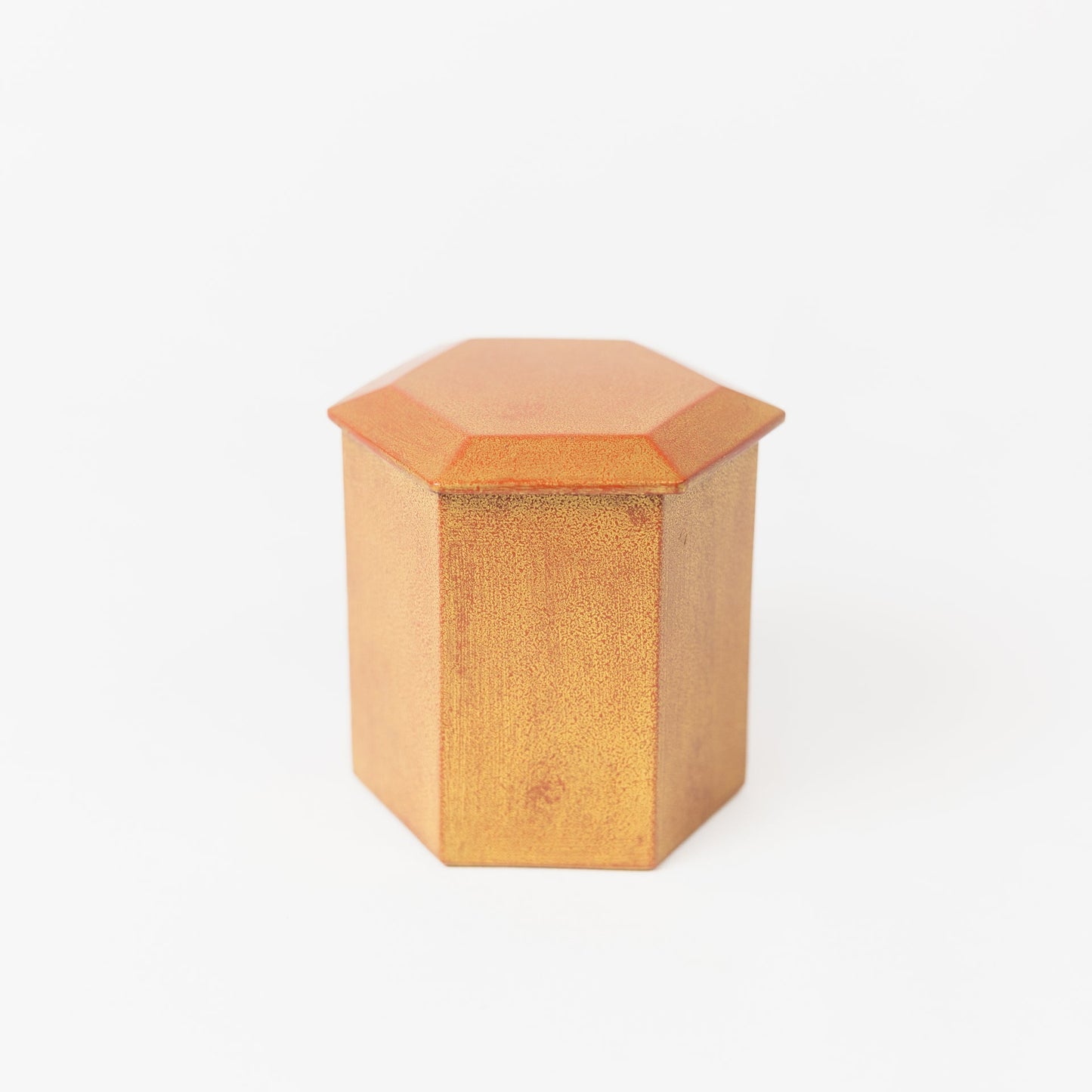 Vintage - Hexagonal Tea Canister