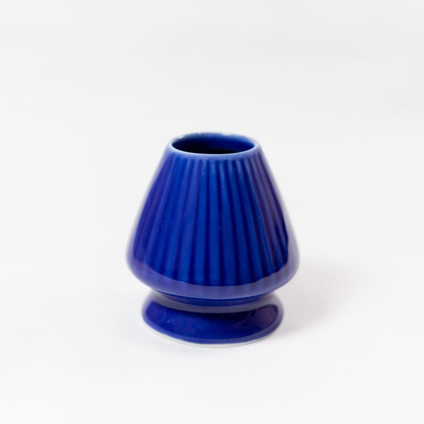 Mino Ware - Tea Whisk Stand  - Blue