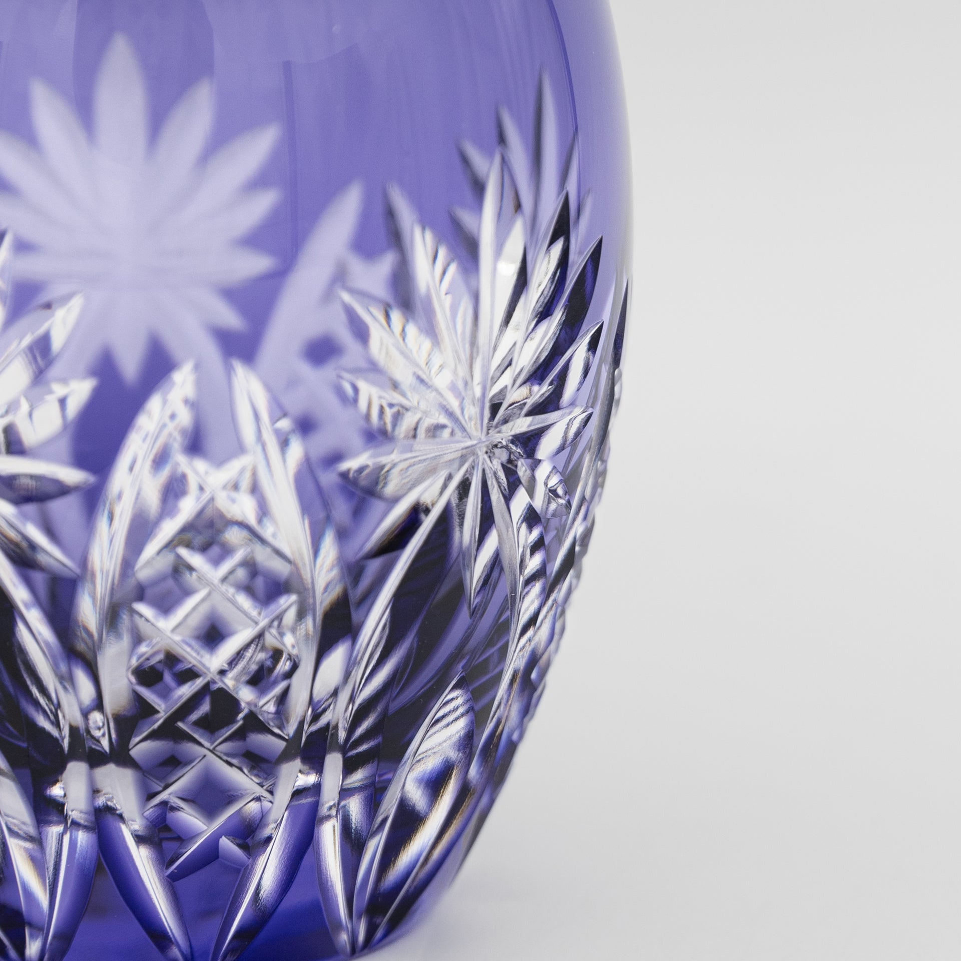 Kagami Crystal - Whiskey Glass - Bamboo Fence & Star – Luna Matcha