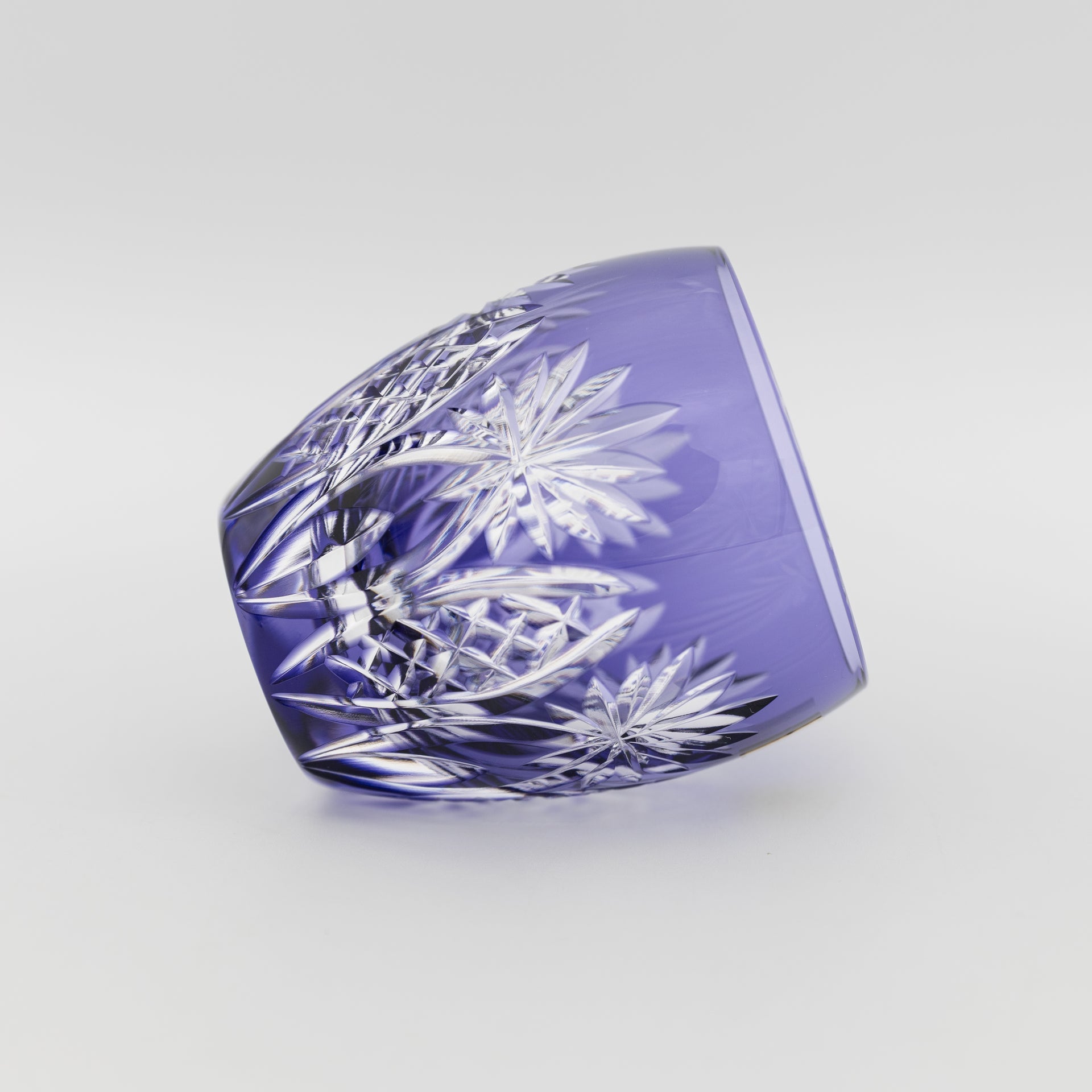 Kagami Crystal - Whiskey Glass - Bamboo Fence & Star – Luna Matcha