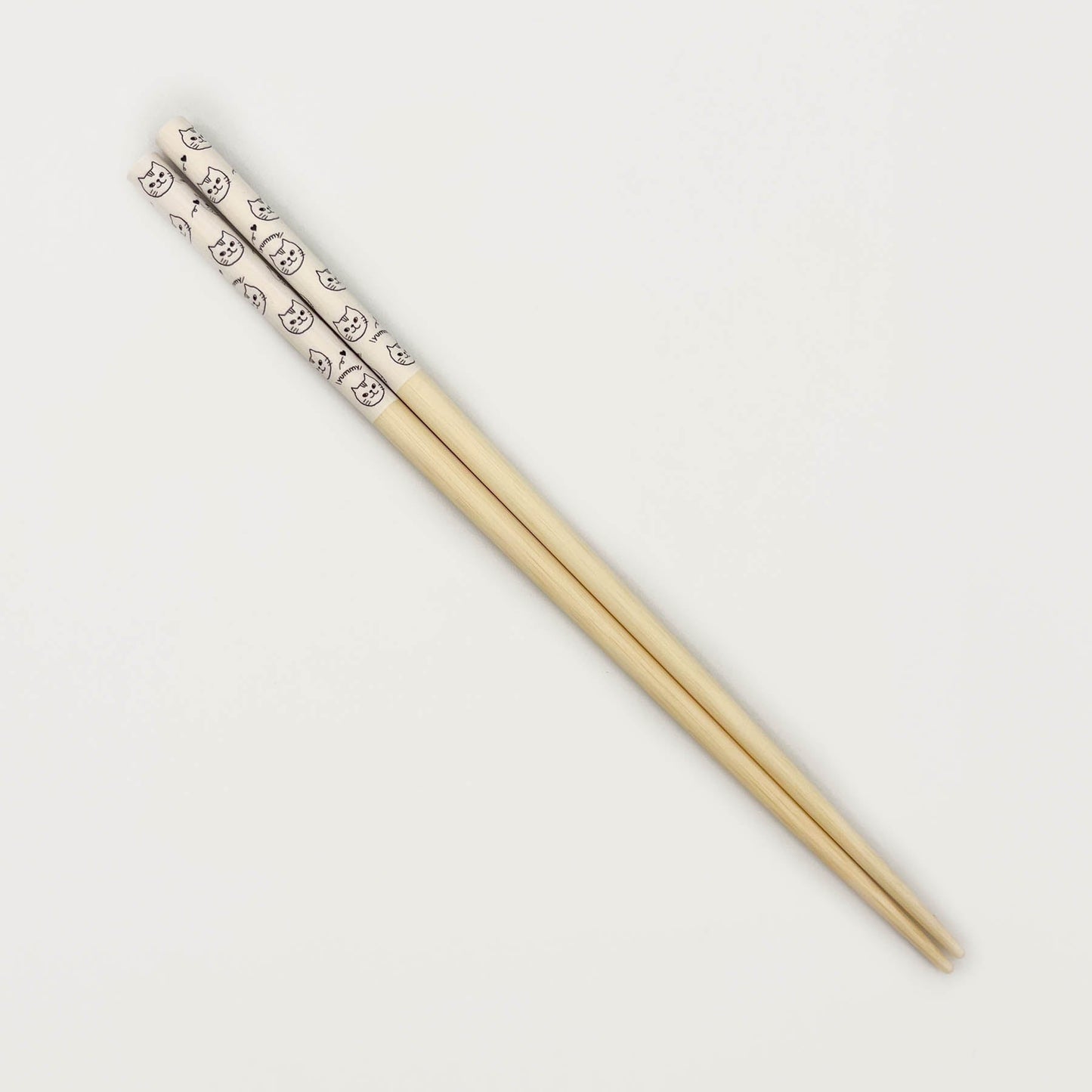 Cat  Chopsticks - Yummy - White