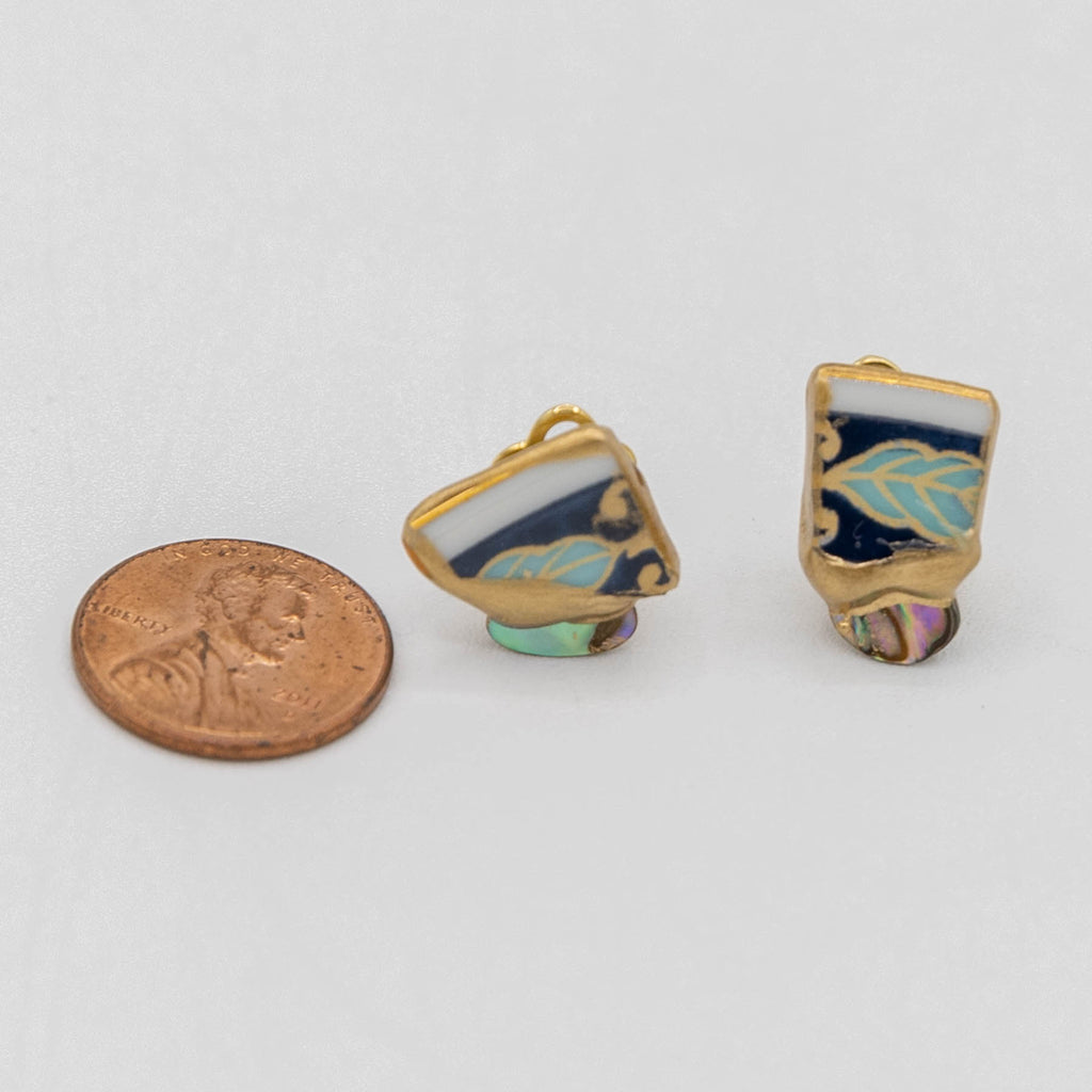 Kintsugi Clip on Earring