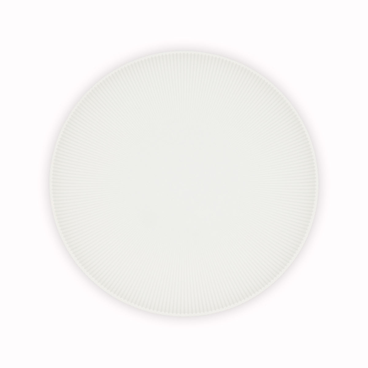 Koransha - Porcelain Plate Pinstripe White - Arita Ware