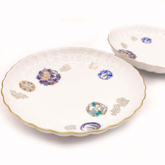 Koransha Porcelain Plate Set | Arita Ware