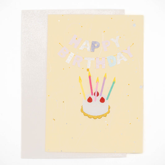 Medetaya Modern - Greeting Card - Birthday Cake