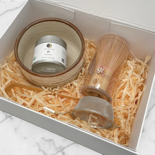 Luna Matcha Starter Kit, Symphony Matcha & Unka  Bowl