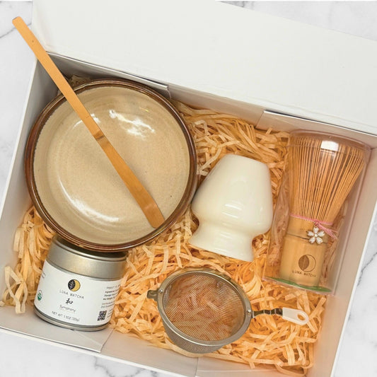 Luna Matcha Starter Kit, Symphony Matcha & Unka  Bowl
