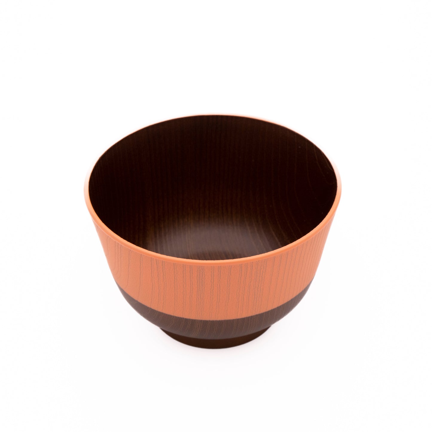 Urushi Soup Bowl - Yellowish Brown