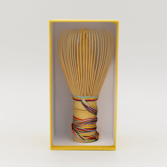 Suikaen Chasen - Bamboo Whisk - Seven Colored