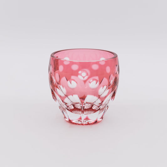 Kagami Crystal - Sake Glass - Sakura