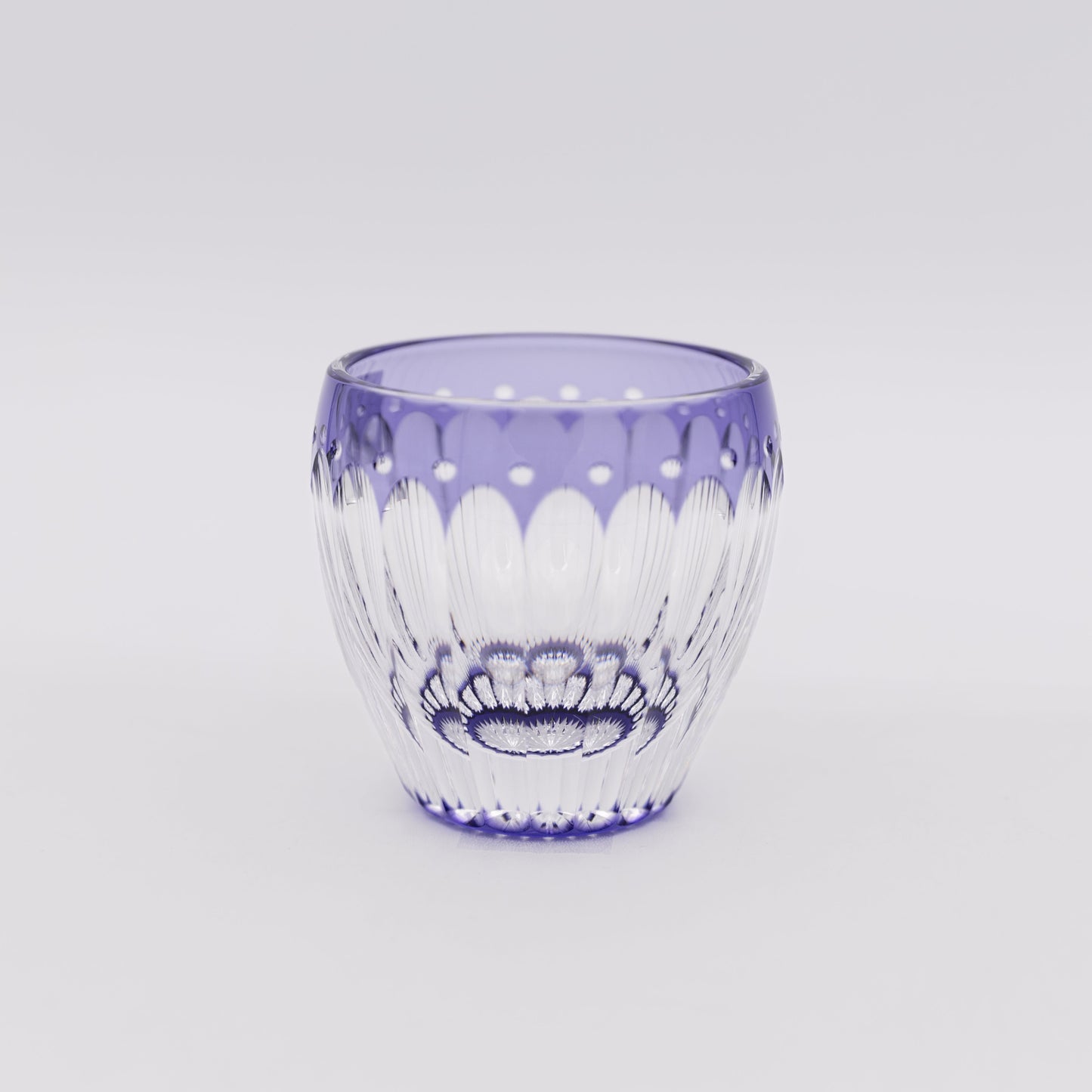 Kagami Crystal - Sake Glass - Chrysanthemum　