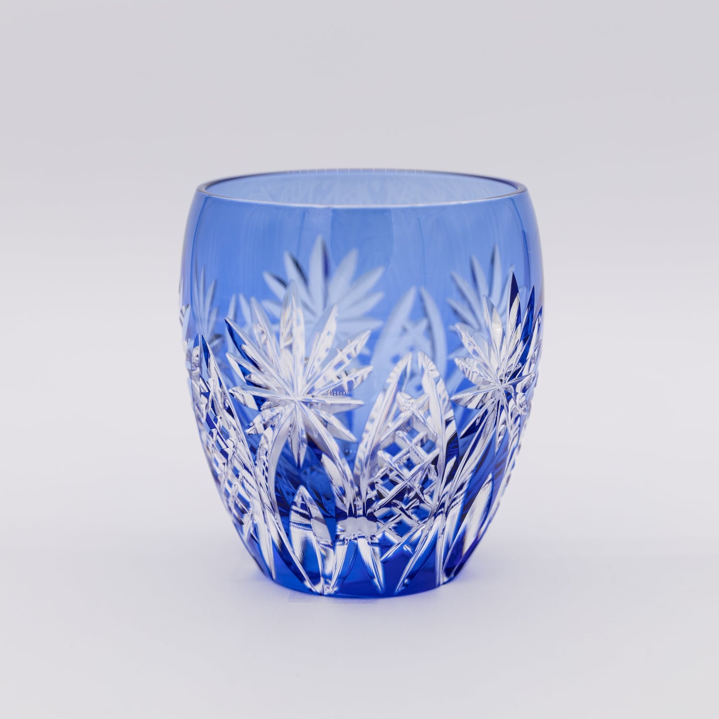 Kagami Crystal - Whiskey Glass - Bamboo Fence & Star