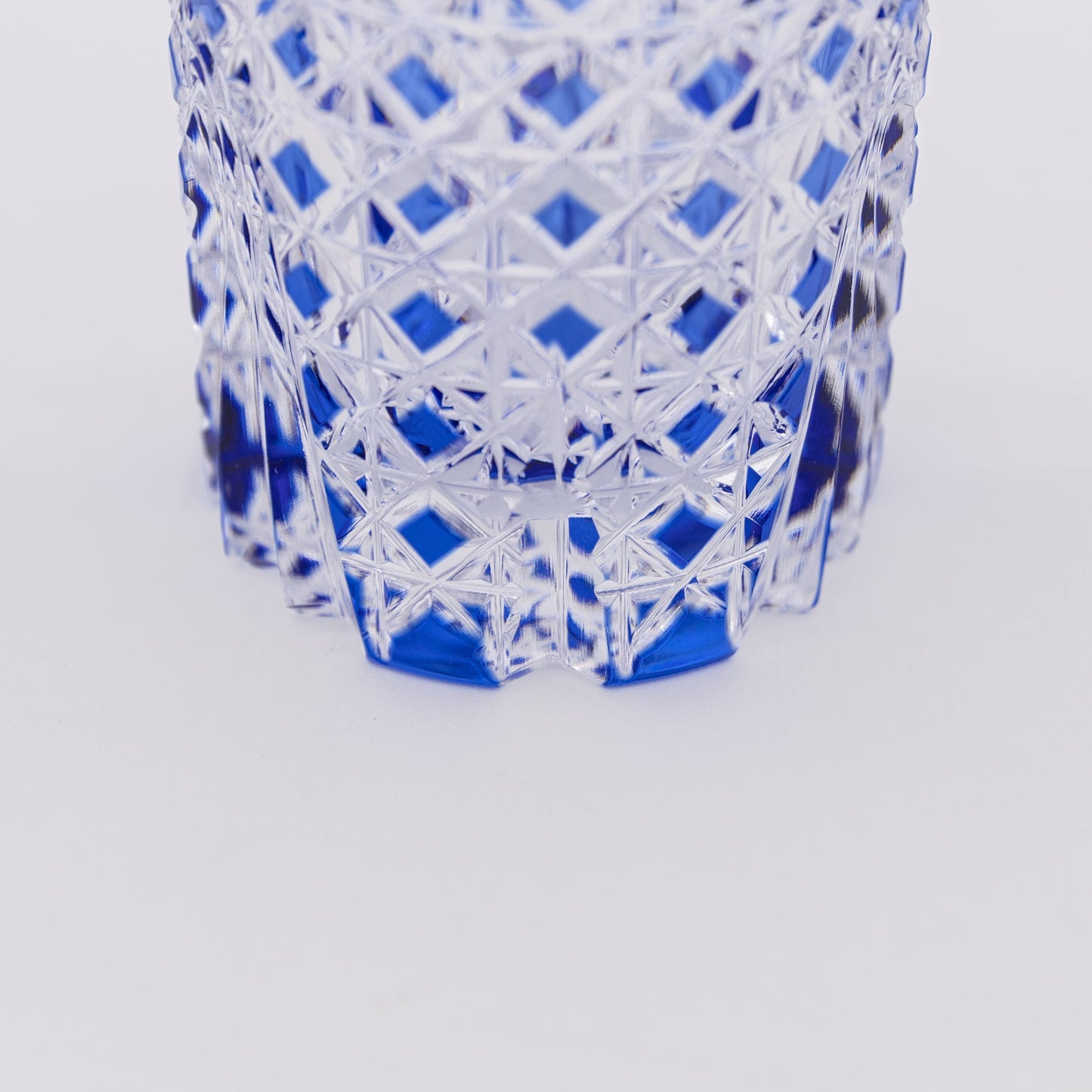 Kagami Crystal - Beer Glass - Drape & Tetragonal Basket Weave