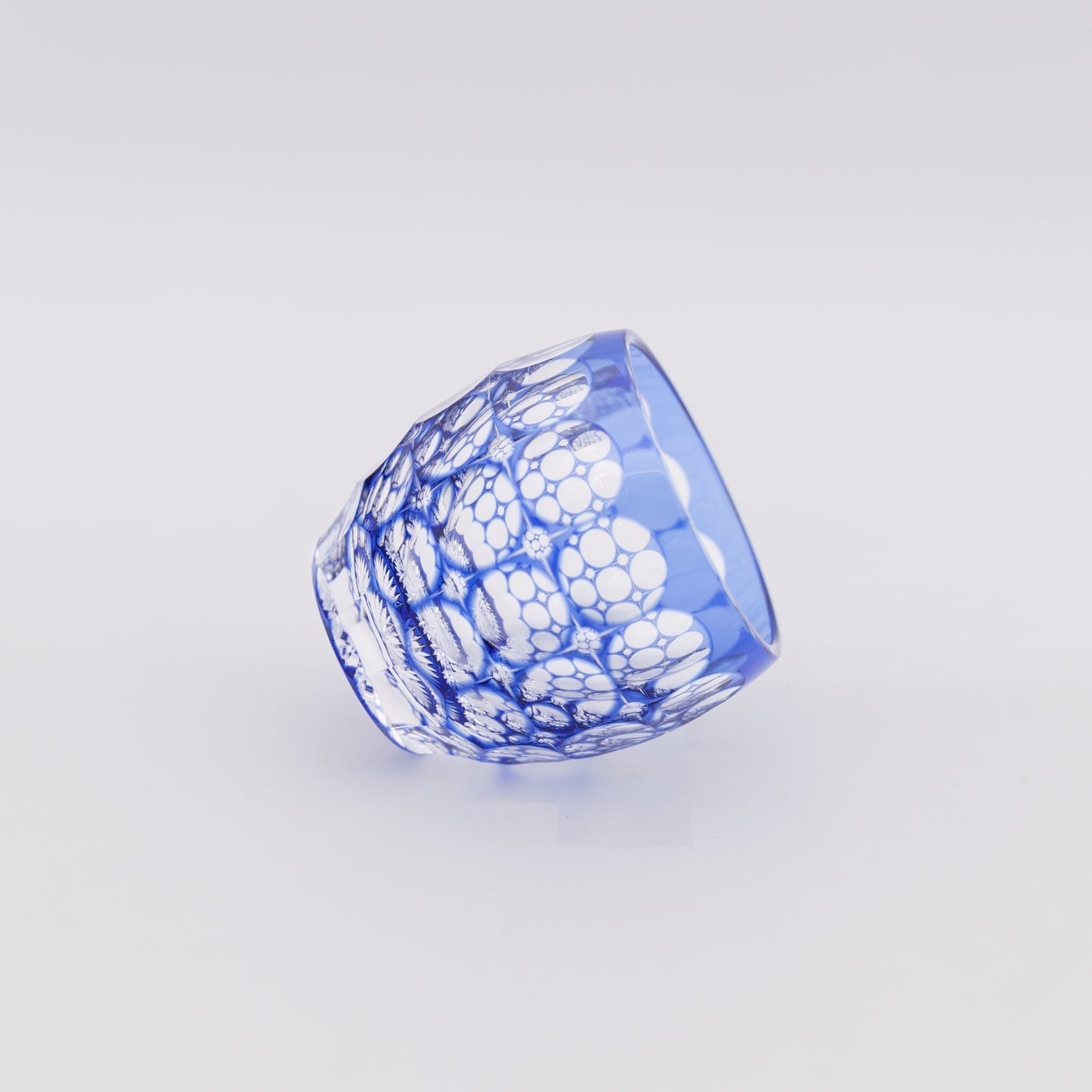 Kagami Crystal - Sake Glass - Hydrangea