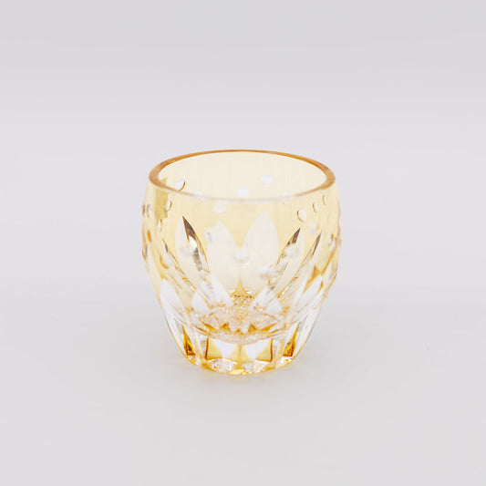 Kagami Crystal - Sake Glass - Sunflower